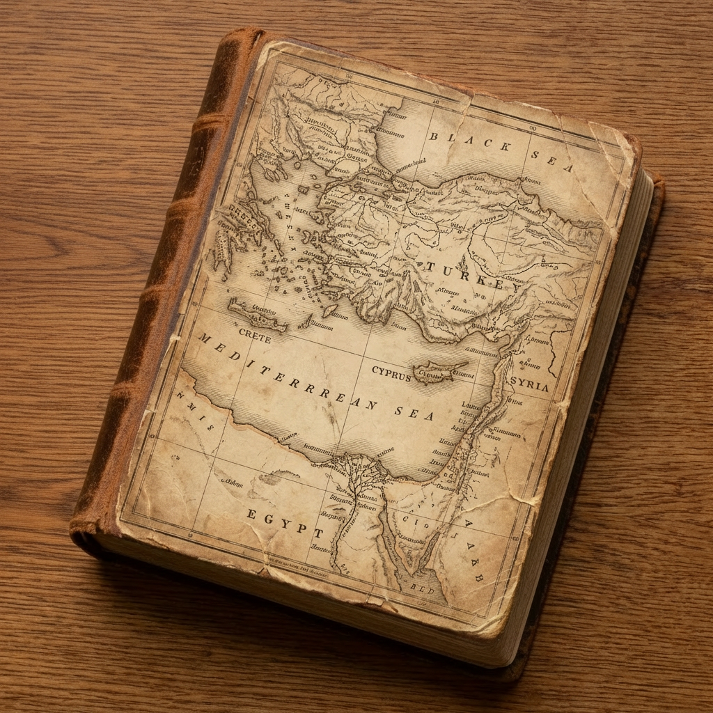 Open journal with handwritten notes and a red and blue 'ORGANIZE & ACT' megaphone graphic.